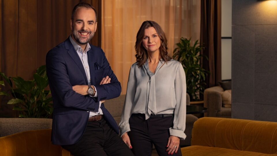 New Swedish Managing Director Erik Jönsson and Anna Averud